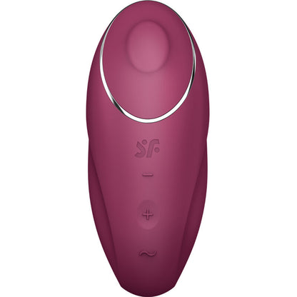SATISFYER - TAP & CLIMAX 1 VIBRATEUR LAY-ON GRIS