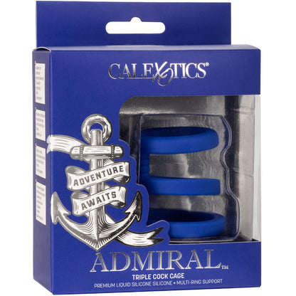 CALEXOTICS - ADMIRAL CAGE GUT DREIFACH BLAU
