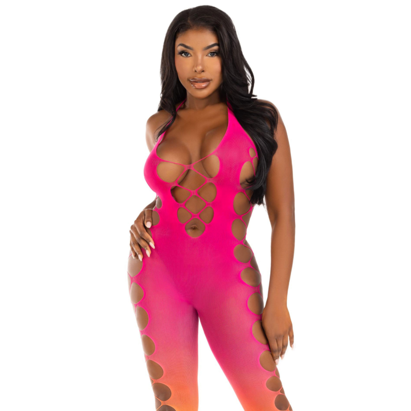 LEG AVENUE – SUNSET ANKLE BODYSTOCKING