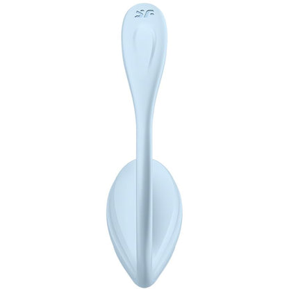 SATISFYER – KOSTENLOSE APP G-SPOT-STIMULATOR GLATTES BLÜTENBLATT HIMMELBLAU