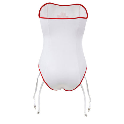 SUBBLIME - COSTUME DINFIRMIÈRE SEXY AVEC TEDDY L/XL