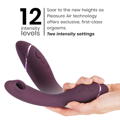 VIBROMASSEUR OG G-SPOT AUBERGINE - WOMANIZER