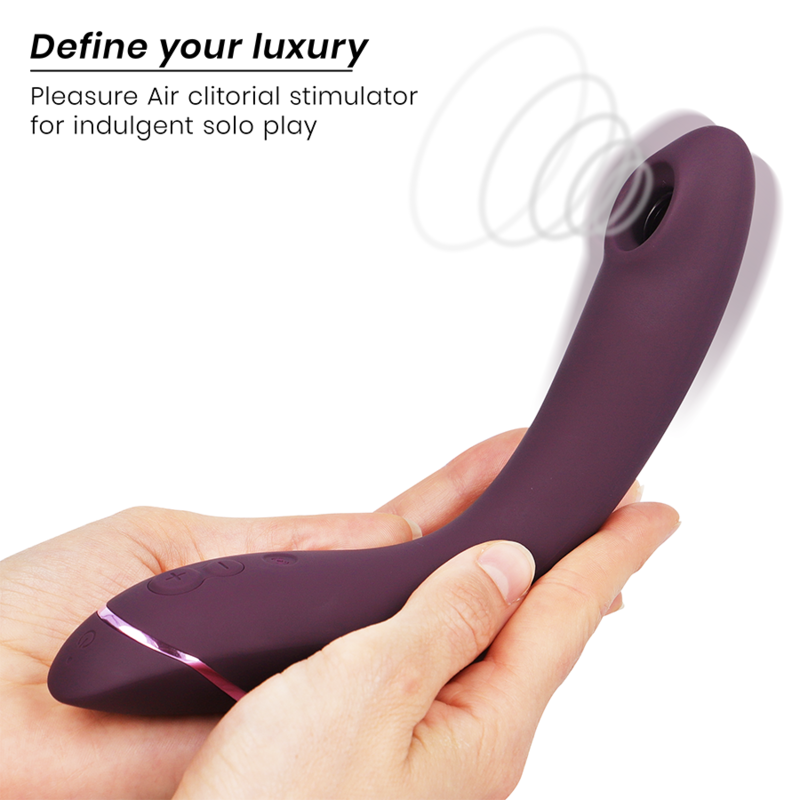 VIBROMASSEUR OG G-SPOT AUBERGINE - WOMANIZER