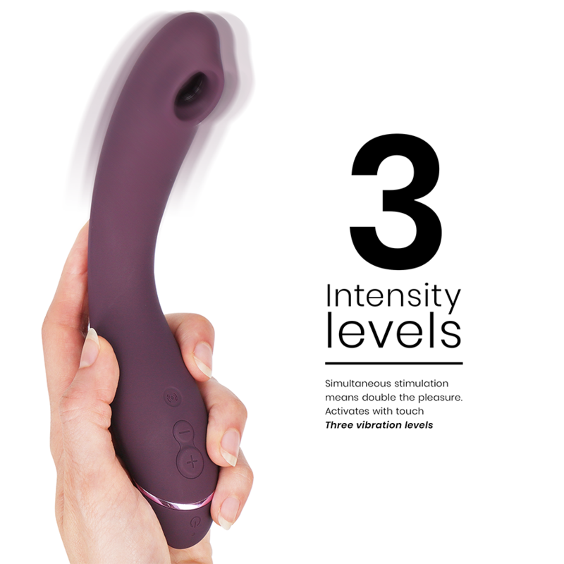 VIBROMASSEUR OG G-SPOT AUBERGINE - WOMANIZER