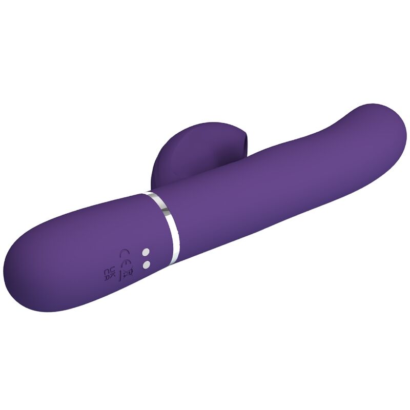 PRETTY LOVE - PERLITA G-SPOT 3 IN 1 MULTIFUNKTIONSVIBRATOR LILA