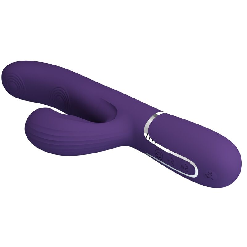 PRETTY LOVE - PERLITA G-SPOT 3 IN 1 MULTIFUNKTIONSVIBRATOR LILA