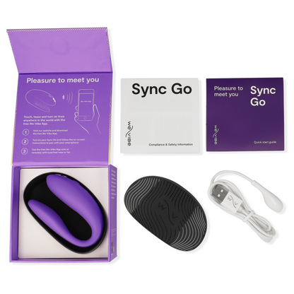 WE-VIBE - SYNC GO DOUBLE STIMULATEUR TURQUOISE