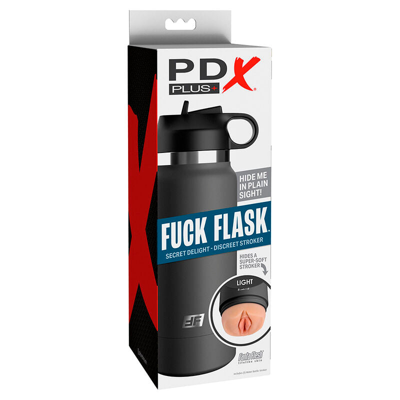 PDX PLUS - FUCK FLASK VAGINA STROKER DISCREET FLESH MODEL 2