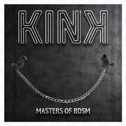 KINK - NIPPELZANGE FLACHKETTE SILBER 30 CM