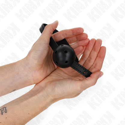 KINK - SCHWARZER SIMPLICITY ATMUNGSAKTIVER BALL 4,5 CM TASCHE 62 x 1,5 CM