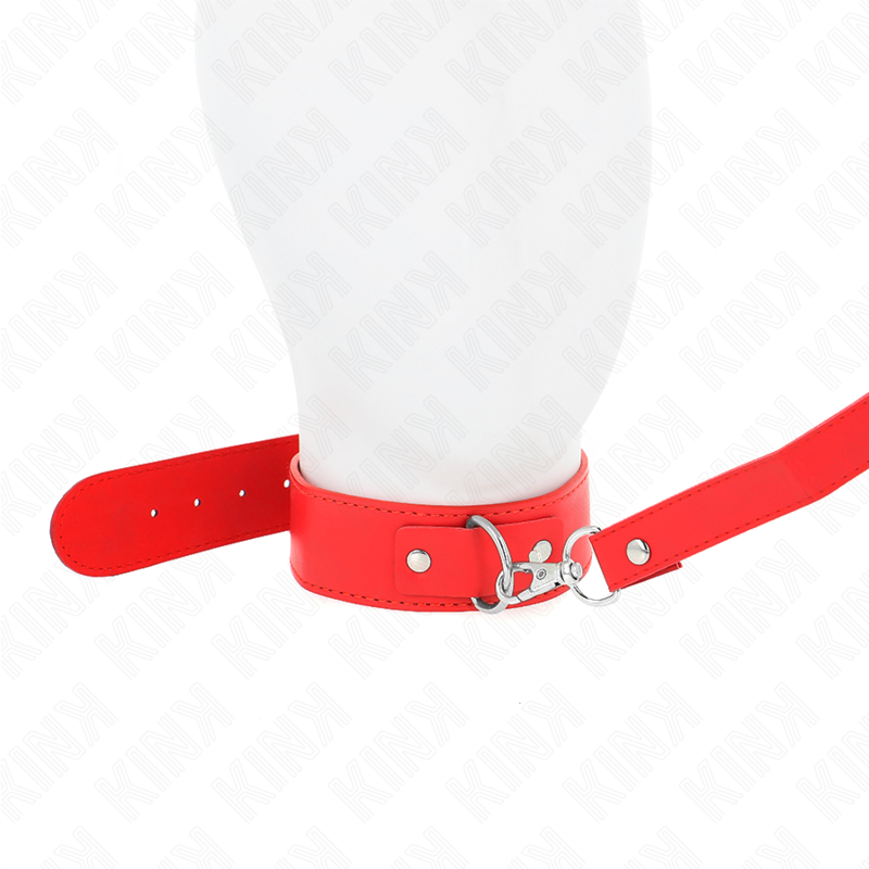 KINK - HALSKETTE MIT GÜRTEL 116 CM VERSTELLBARES ROJO-ARMBAND 32-50 CM X 8 CM
