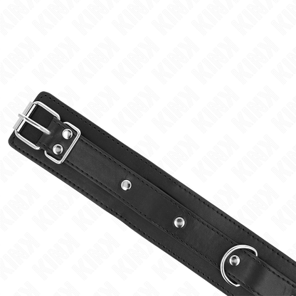 KINK - HALSBAND MIT LEINE 65 CM 1 VERSTELLBARER RING 38-49 CM X 5 CM