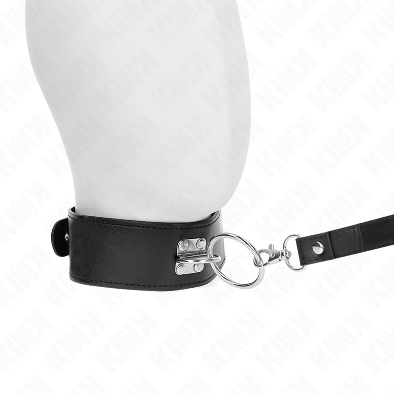 KINK – Nietenleine 116 cm, Halsband mit Lederband 50 x 5 cm