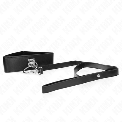 KINK – Nietenleine 116 cm, Halsband mit Lederband 50 x 5 cm