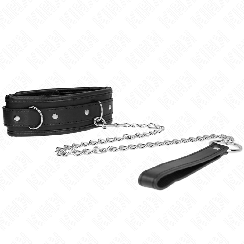 KINK - BASIC-MODELL HALSBAND MIT LEINE 65 CM MODELL 1 53 X 6 CM