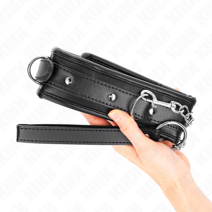 KINK - SCHWERER KRAGEN MIT GÜRTEL 65 CM MODELL 1 VERSTELLBAR 36,5-50 CM