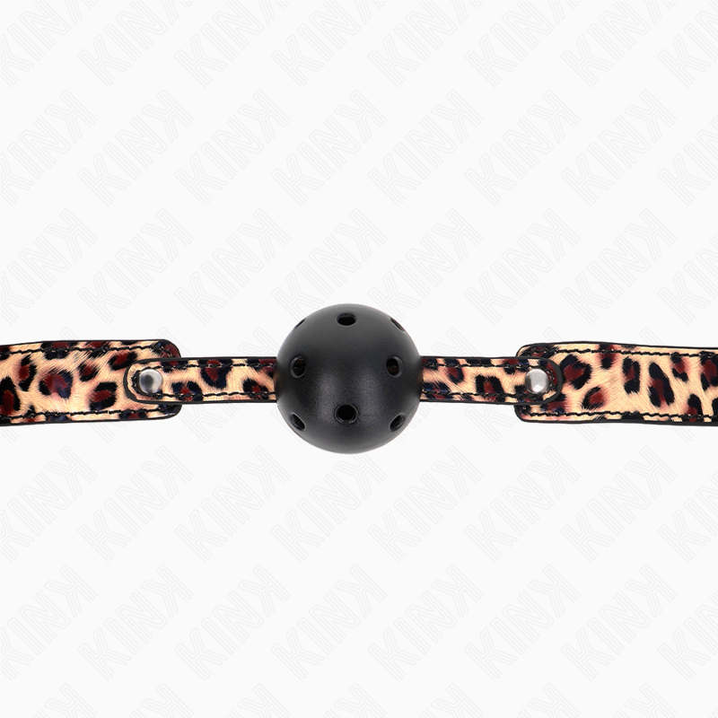 KINK - LEOPARD ATMUNGSAKTIVER BALL 4,5 CM TASCHE 65 x 2,5 CM