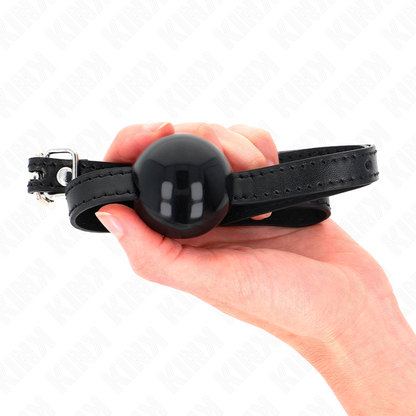 KINK – SOLIDE EINFACHE SCHWARZE KUGEL 4 CM TASCHE 65 x 1,5 CM