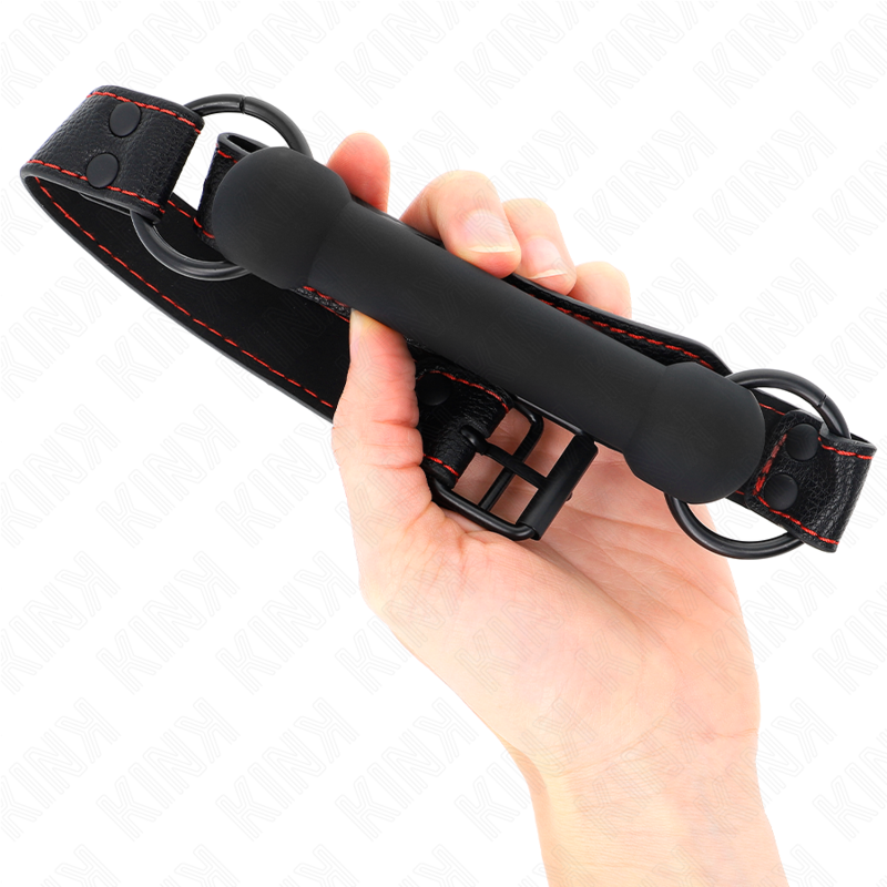 KINK - KNOCHENTASCHE MIT VERSTELLBAREM SCHWARZEM LEDERRIEMEN 41-57 CM