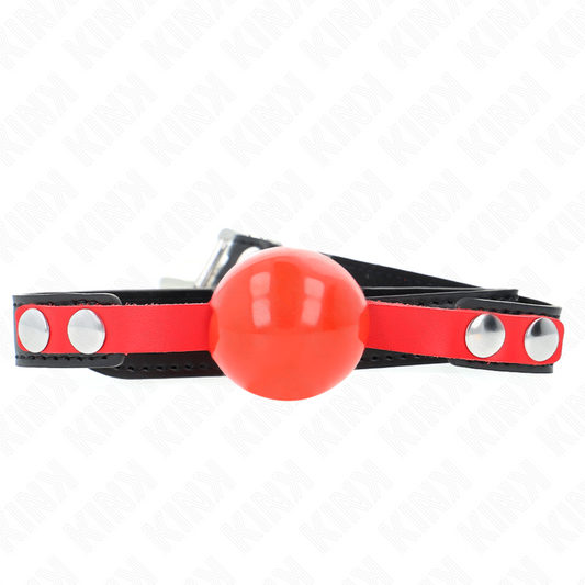KINK - WEICHER TPE-BALL 4 CM Knebel MODELL 4 60 x 2 CM VERSTELLBAR 37-52 CM