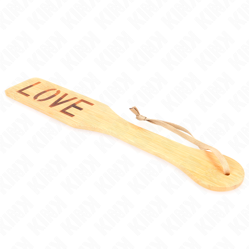 KINK – BAMBUS-PALETTE WORT LIEBE 32 X 5,5 CM