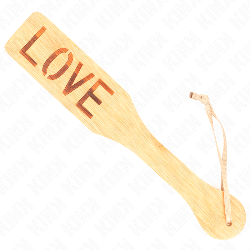 KINK – BAMBUS-PALETTE WORT LIEBE 32 X 5,5 CM