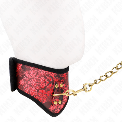 KINK – SKANDALMODELL-HALSKETTE MIT SPITZENARMBAND 75 CM 44 X 10 CM