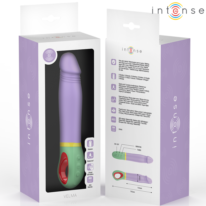 INTENSE - VIBRATEUR VIOLET CLASSIQUE VELMA