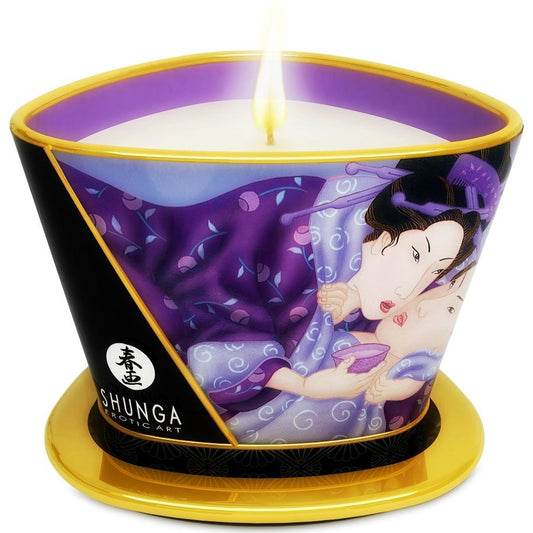 SHUNGA – MINI-KERZE CARESSE EXOTISCHE FRUCHT-MASSAGEKERZE 170 ML