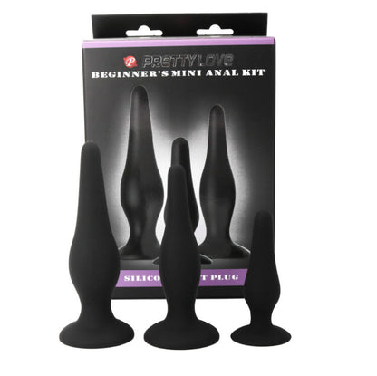PRETTY LOVE - SILIKON-INITIAL-KIT FÜR ANALPlugs