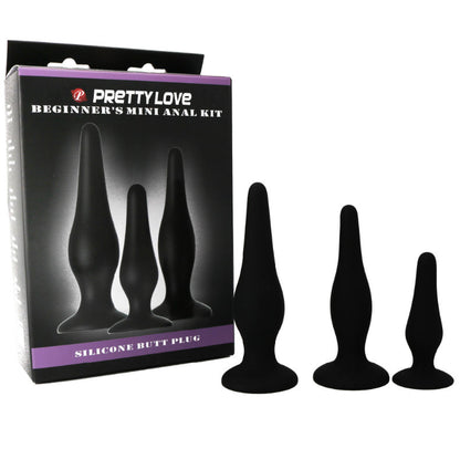 PRETTY LOVE - SILIKON-INITIAL-KIT FÜR ANALPlugs