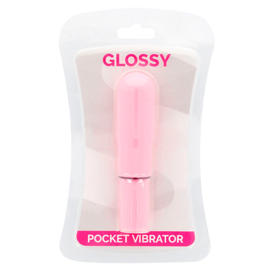 GLOSSY - VIBRATEUR DE POCHE ROSE