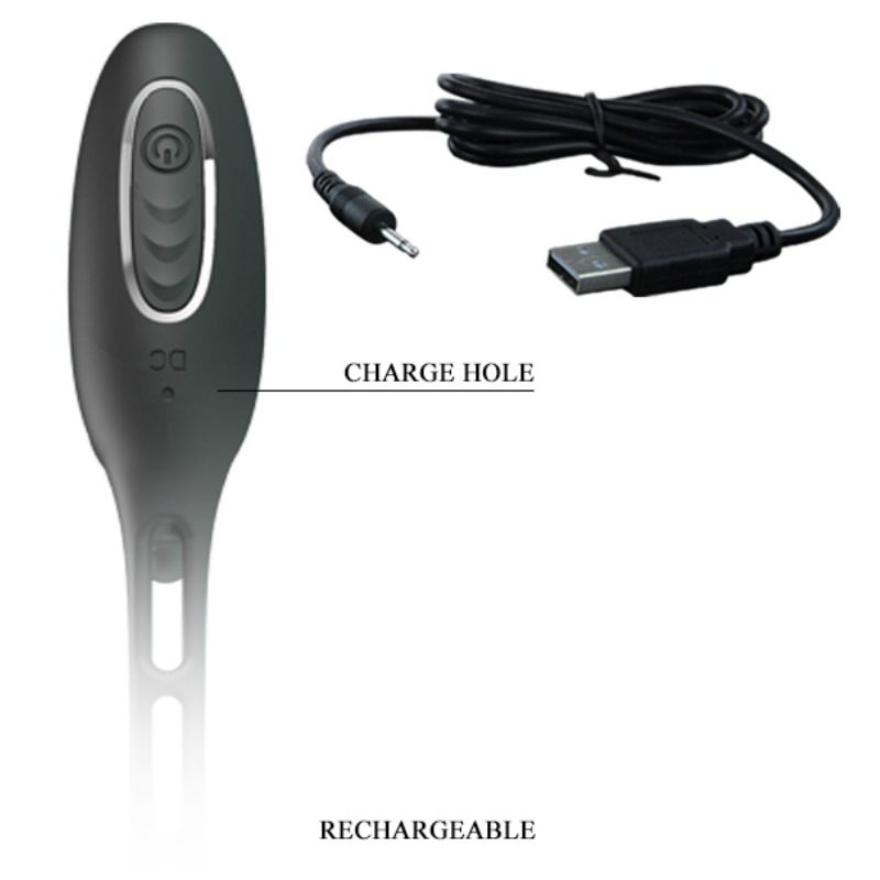 PRETTY LOVE – PENISRINGE MIT VIBRATOR-PLUG