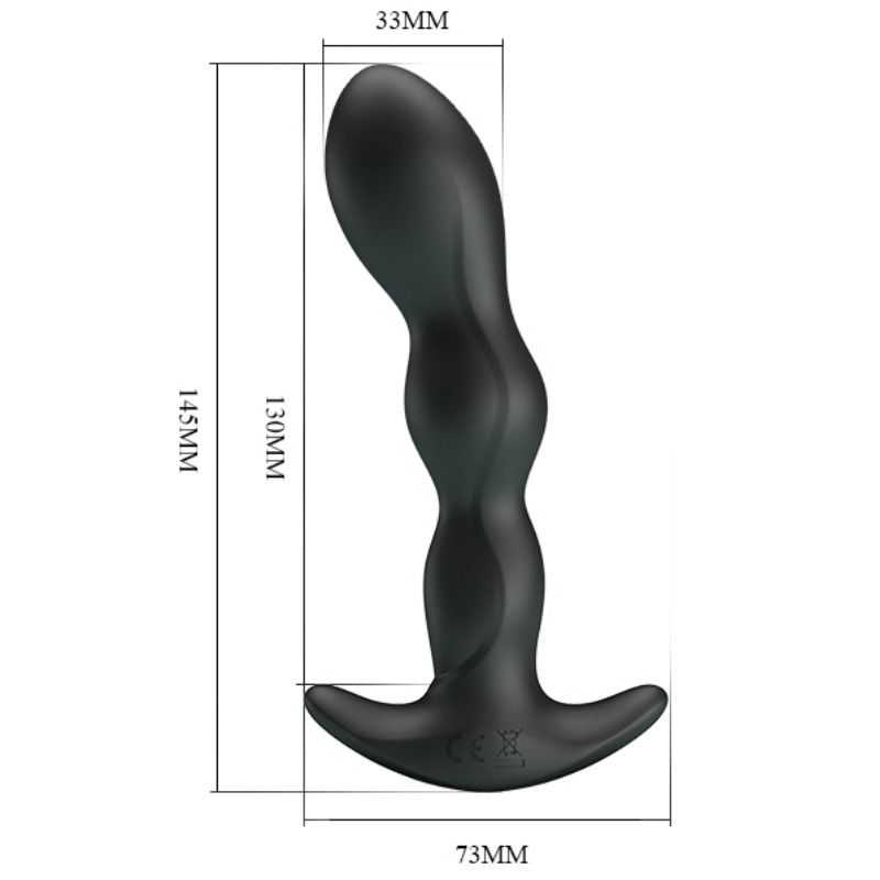 PRETTY LOVE - ANALMASSAGER 12 VIBRATIONSMODI