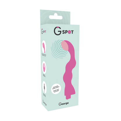 G-SPOT - GEORGE G-SPOT VIBRATEUR GOMME ROSE