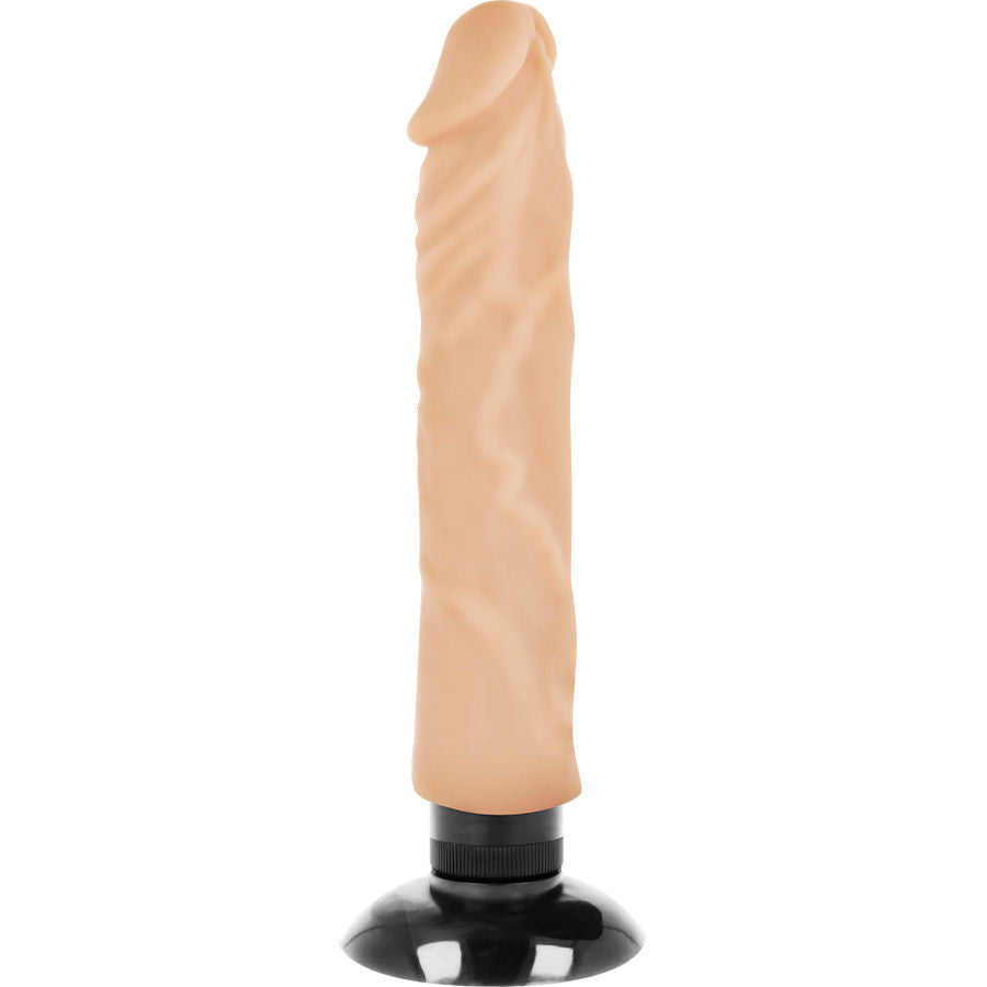 BASECOCK - VIBRATEUR RÉALISTE 2-1 NOIR 20 CM -O- 4 CM