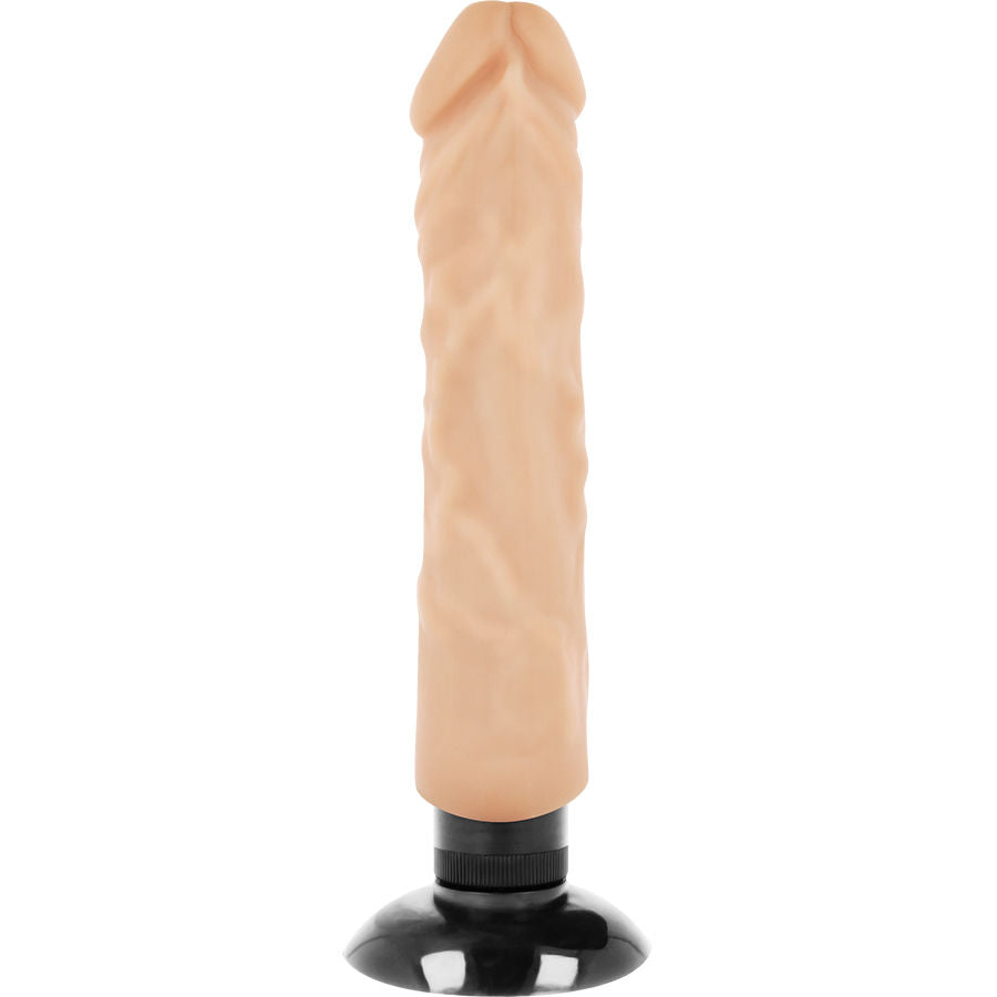 BASECOCK - VIBRATEUR RÉALISTE 2-1 NOIR 20 CM -O- 4 CM