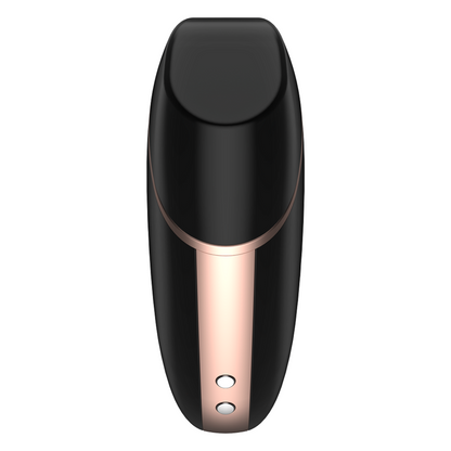 SATISFYER - STIMULATEUR ET VIBRATEUR AIR LOVE TRIANGLE BLANC