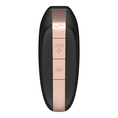 SATISFYER - STIMULATEUR ET VIBRATEUR AIR LOVE TRIANGLE BLANC
