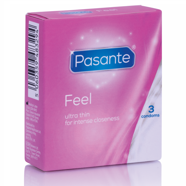PASANTE - ULTRA DÜNNE SENSITIVE KONDOME 3 EINHEITEN