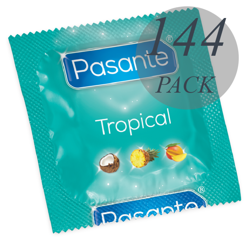 PASANTE - KONDOME MIT TROPISCHEN AROMEN 144 EINHEITEN