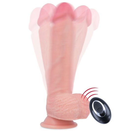 ROCKARMY - APACHE PREMIUM FERNBEDIENUNGSVIBRATOR AUS FLÜSSIGEM SILIKON 20,5 CM -O- 4,62 CM