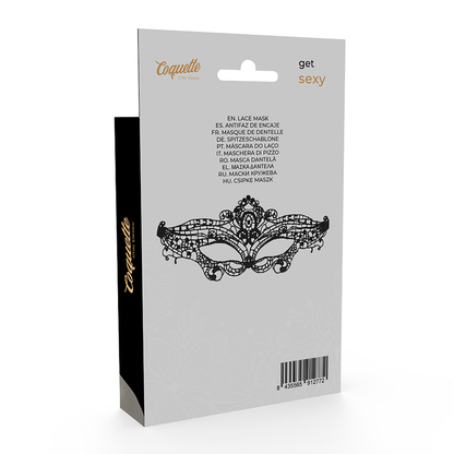 COQUETTE CHIC DESIRE – FEINE SCHWARZE SPITZENMASKE