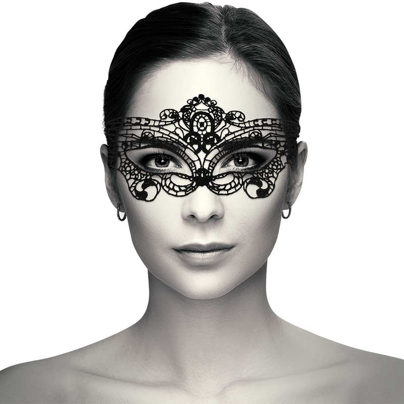 COQUETTE CHIC DESIRE – FEINE SCHWARZE SPITZENMASKE