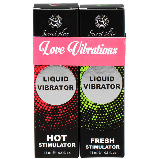 SECRETPLAY - LIQUID VIBRATOR PACK LIEBE VIBRATIONEN